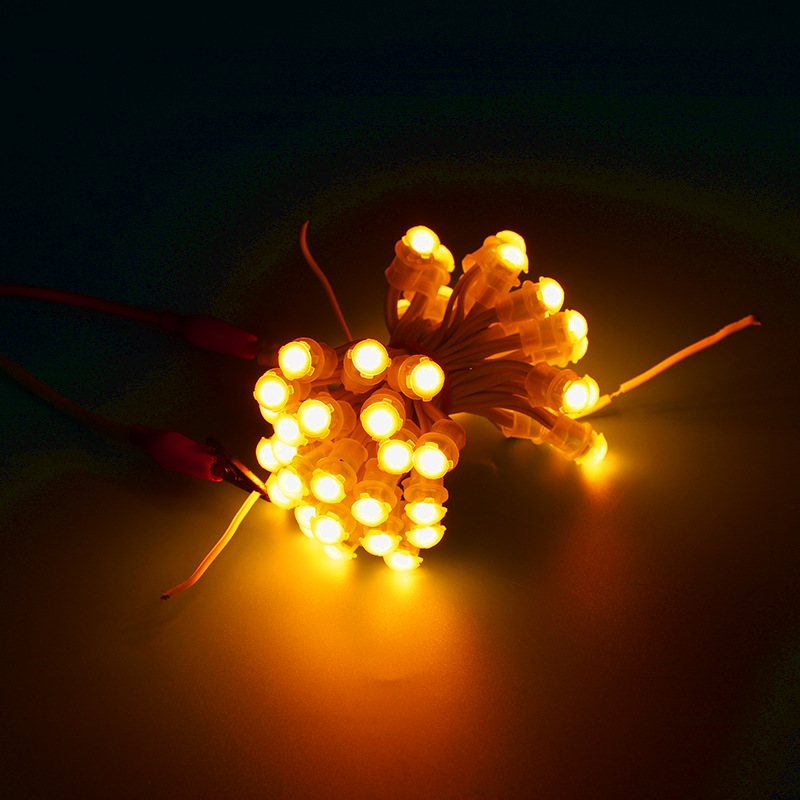 9mm-12v potting single-color exposed light string