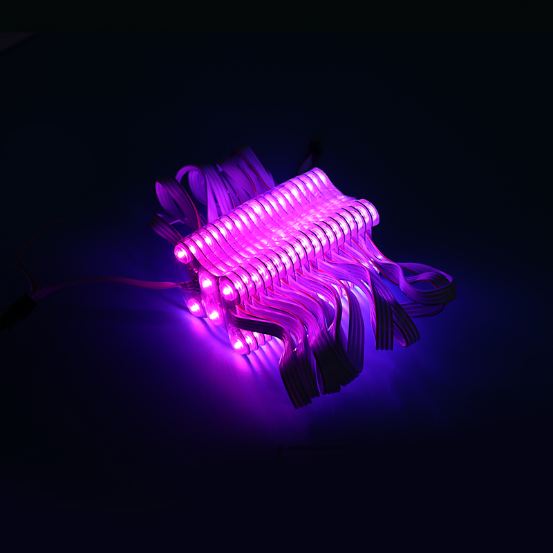 Six-lamp colored light module - Rainproof version