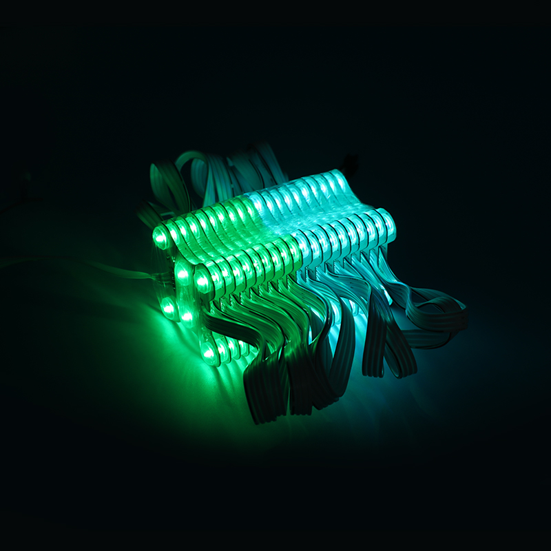 Six-lamp colored light module - Rainproof version