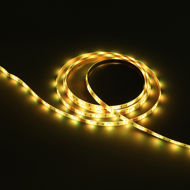 12V 5050 RGB 1-meter 60-lumen color-changing light strip (available in 30-lumen and 60-lumen versions)
