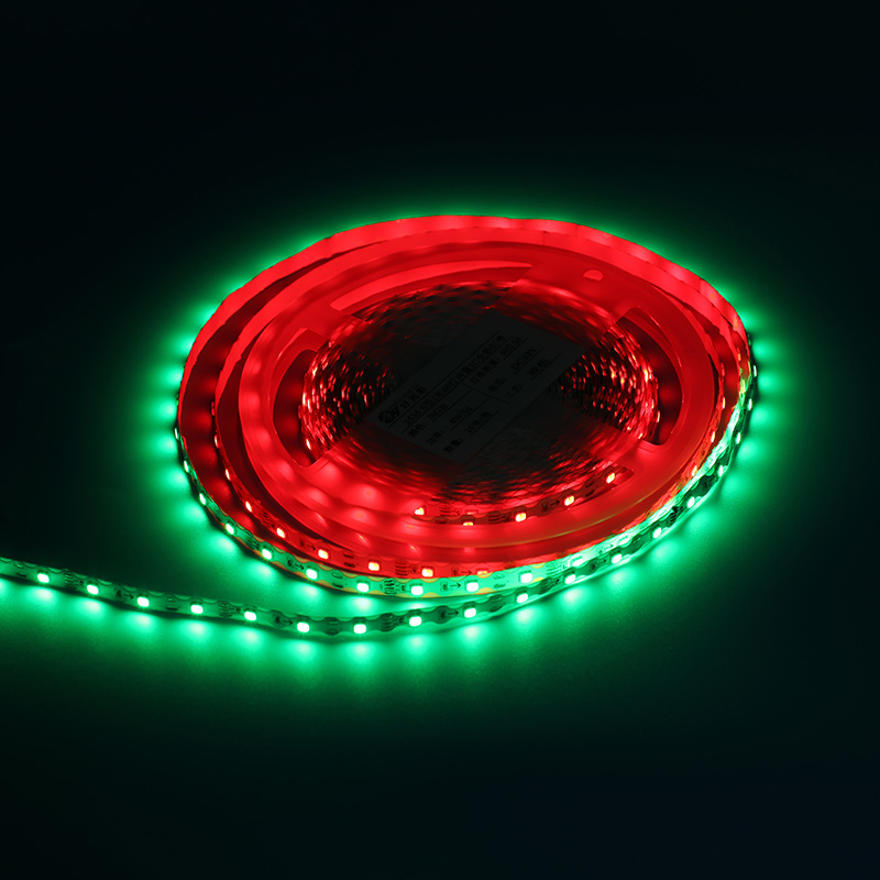 12V 3535 S type 1.6-meter 60-watt colored light strip (with built-in IC point-to-point transmission)