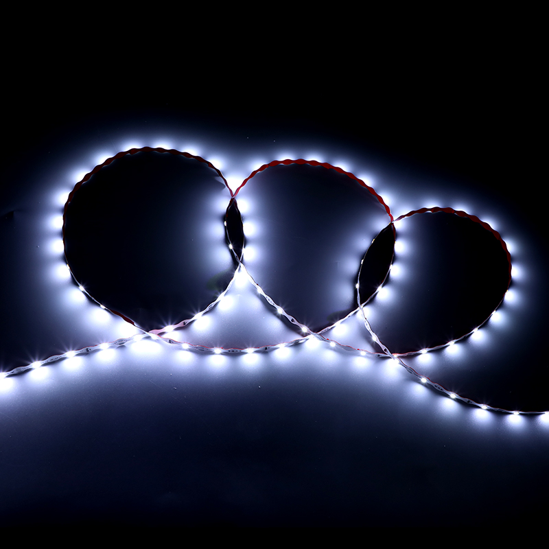 12V 2835 Wave-shaped Rainproof Light Strip - 42 Lights