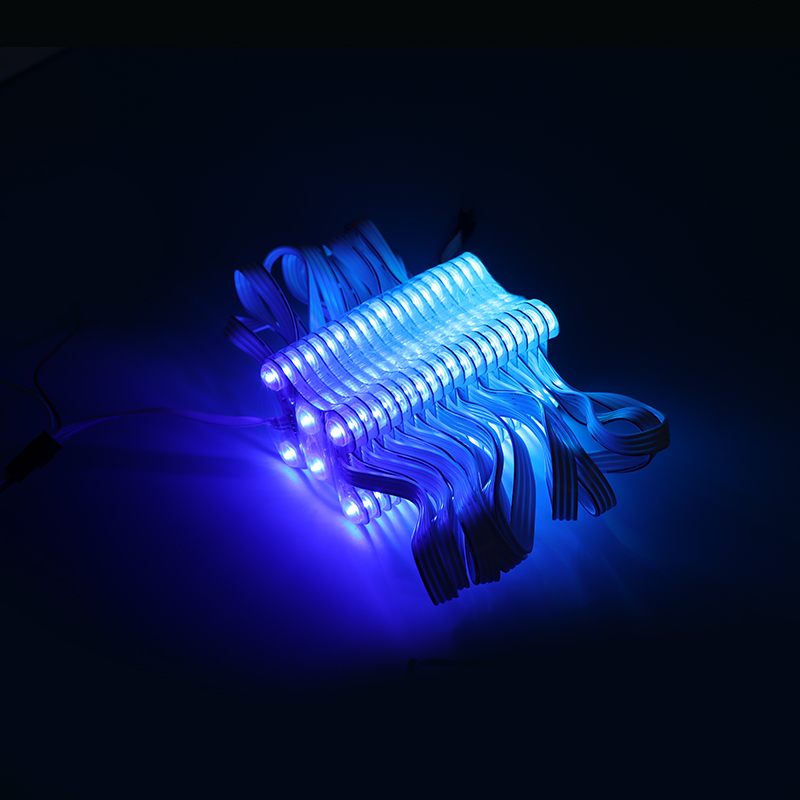 Six-lamp colored light module - Rainproof version