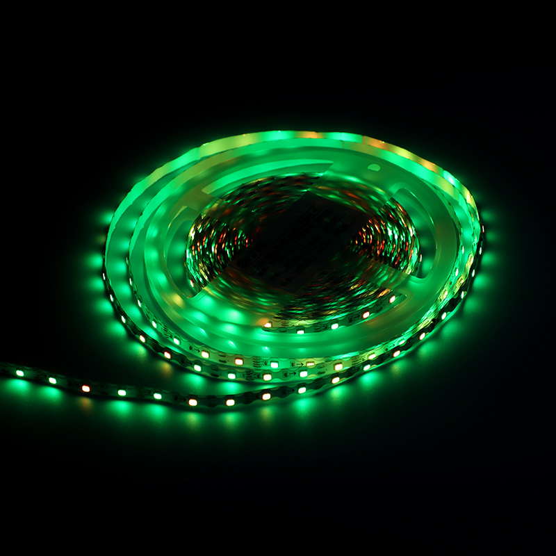 12V 3535 S type 1.6-meter 60-watt colored light strip (with built-in IC point-to-point transmission)