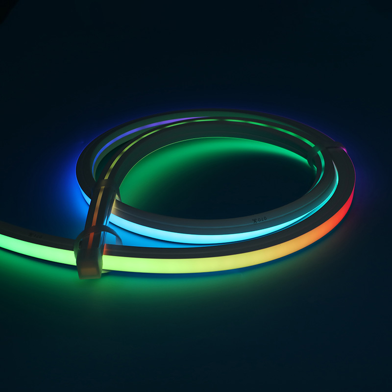 12V Colorful Silicone Light Strip
