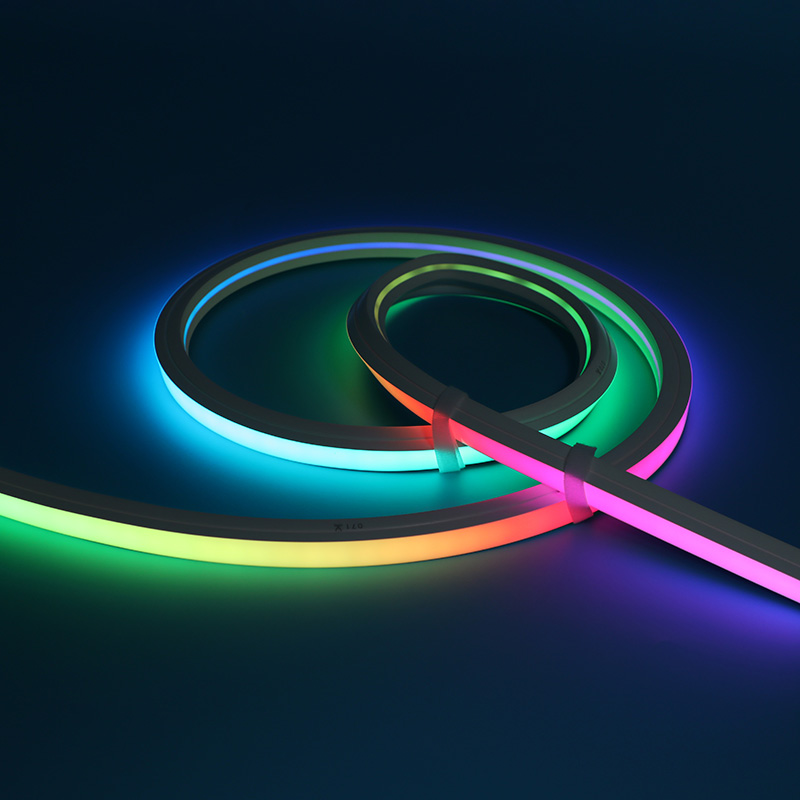 12V Colorful Silicone Light Strip